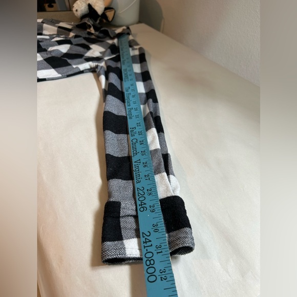 Carbon flannel long sleeve button down top size small - Picture 10 of 12